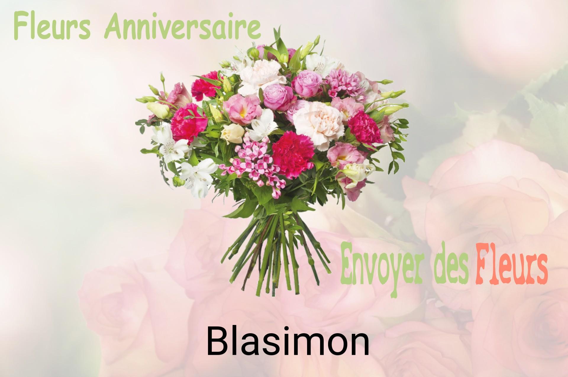 Bouquet de fleurs d’anniversaire livré à Blasimon